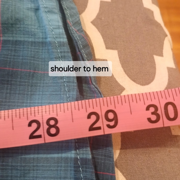 Ariat Rebar Women's Blue  Plaid Button Up Shirt With Tab Sleeves Size XXL - Picture 7 of 10